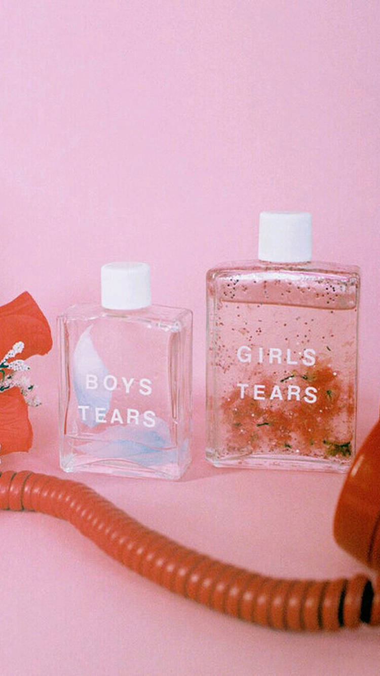 Perfumes For Pink Aesthetic Tumblr Laptop Wallpaper