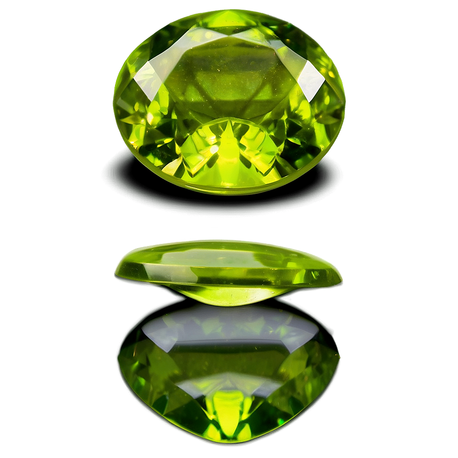 Peridot Cabochon Png Hlq10 PNG