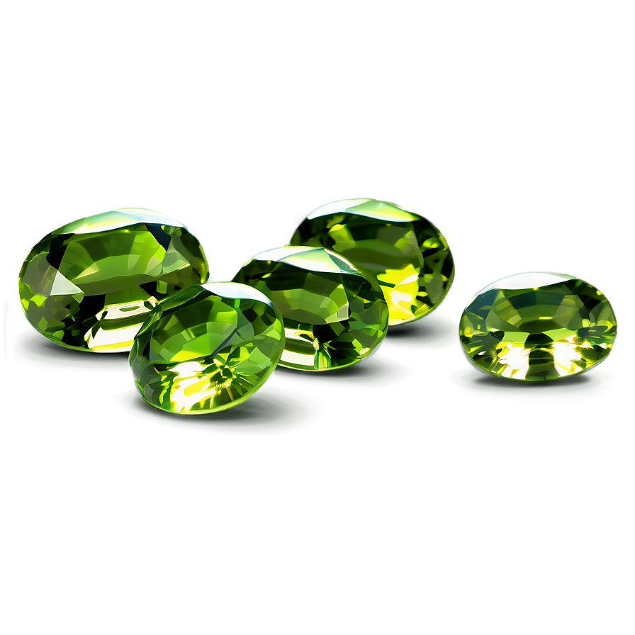 Peridot Gemstone Png Ywu70 PNG