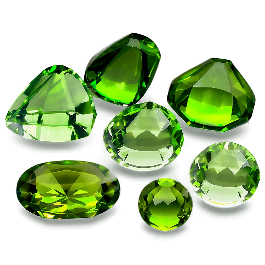 Peridot Healing Crystals Png Qcp96 PNG