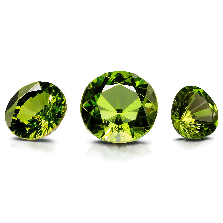 Peridot Loose Stones Png Fny PNG