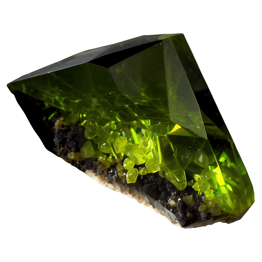 Peridot Mineral Specimen Png 62 PNG