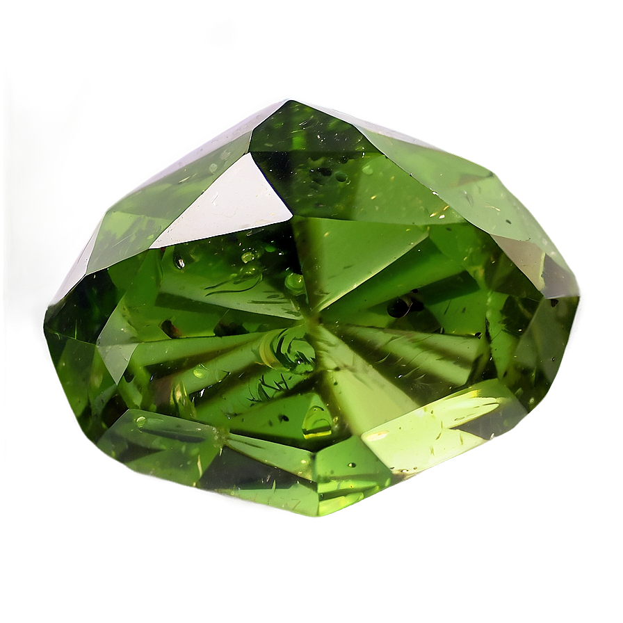 Peridot With Inclusions Png Xsq18 PNG