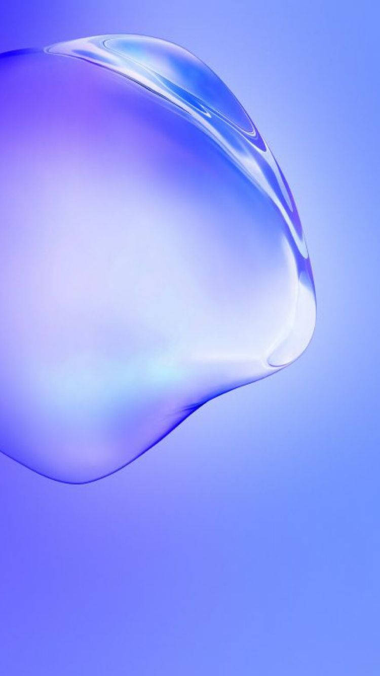 Periwinkle Aesthetic Water Drop Wallpaper