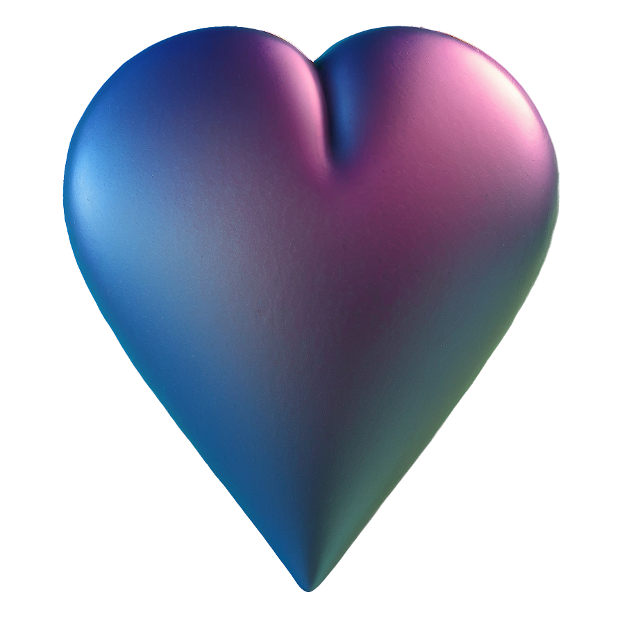 Periwinkle Blue Heart Emoji Png Oul68 PNG