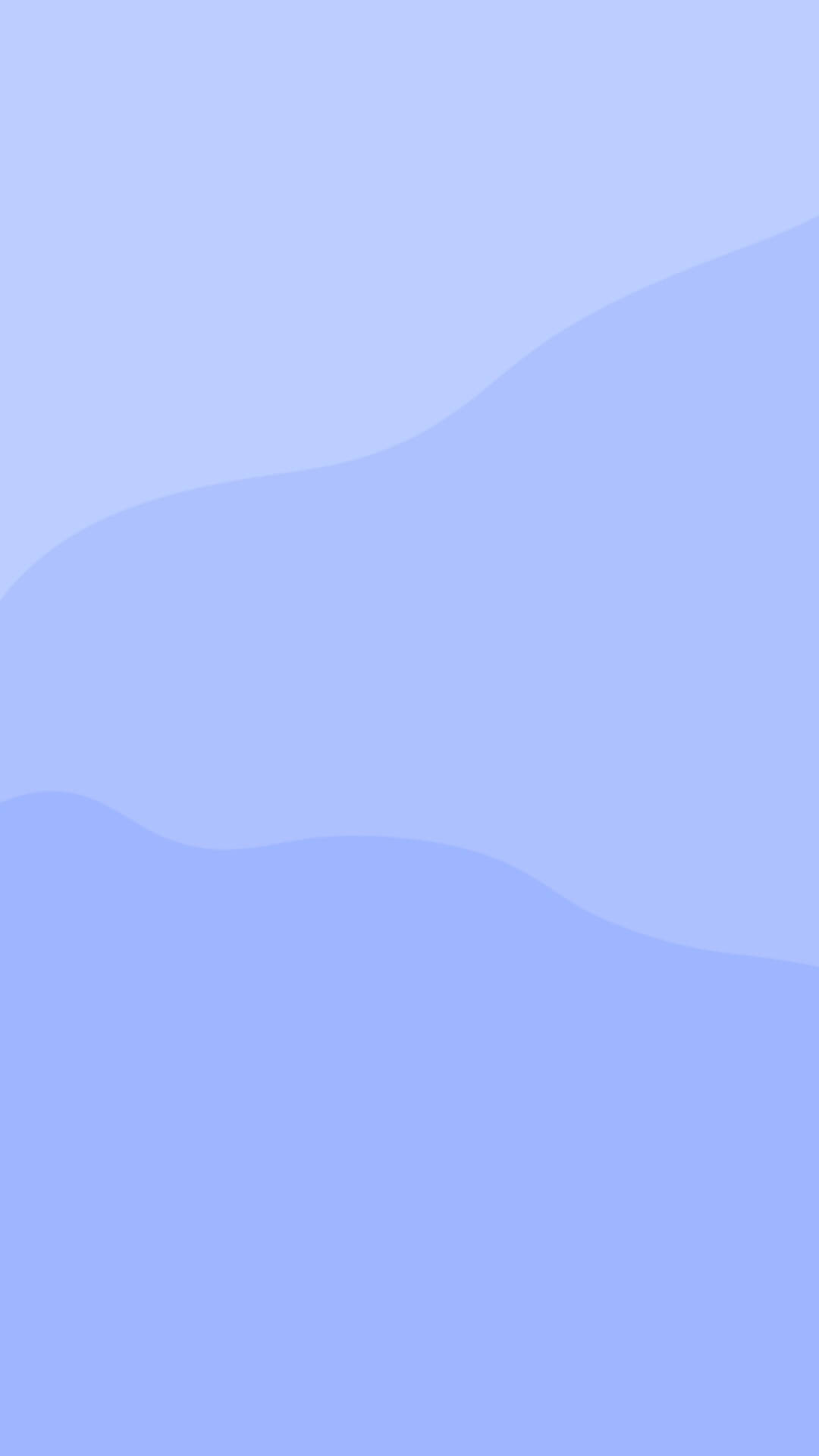 Periwinkle Minimalist Abstract Waves Wallpaper
