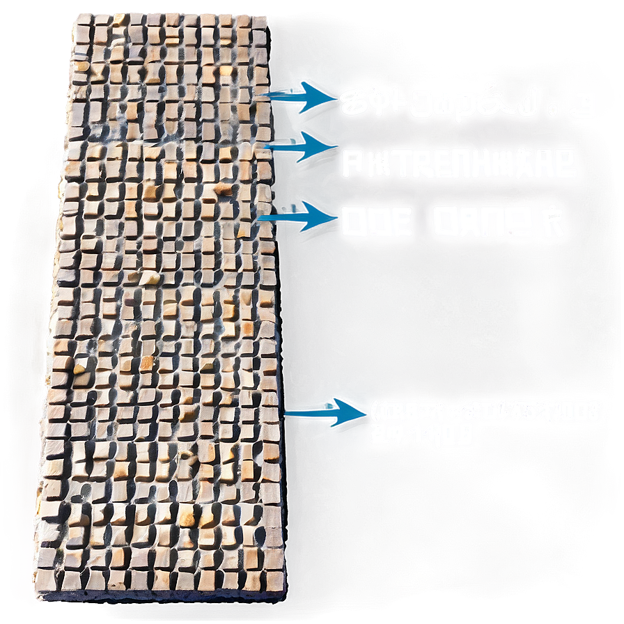 Permeable Paving Surface Png 06272024 PNG
