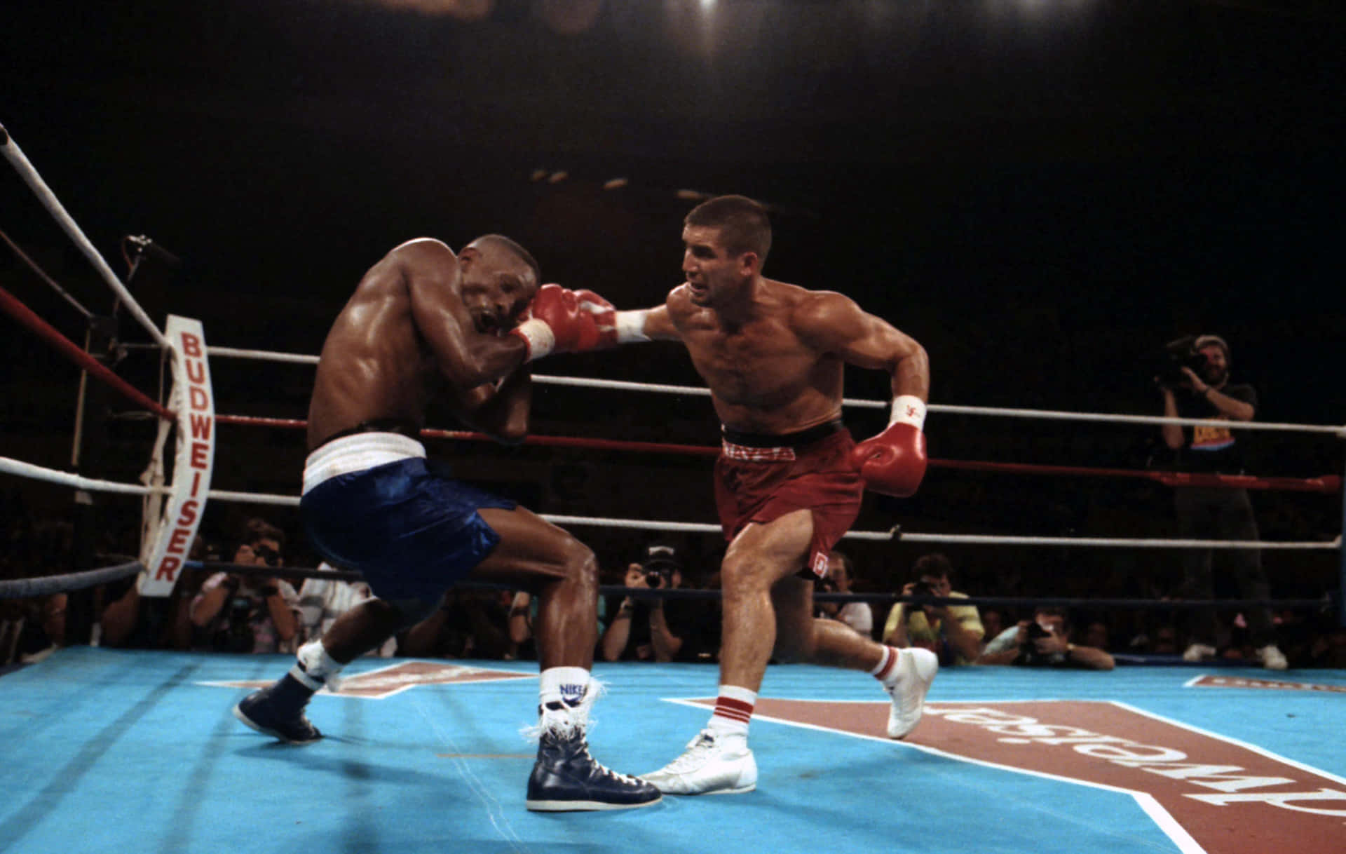 Pernell Whitaker Head Punch Wallpaper