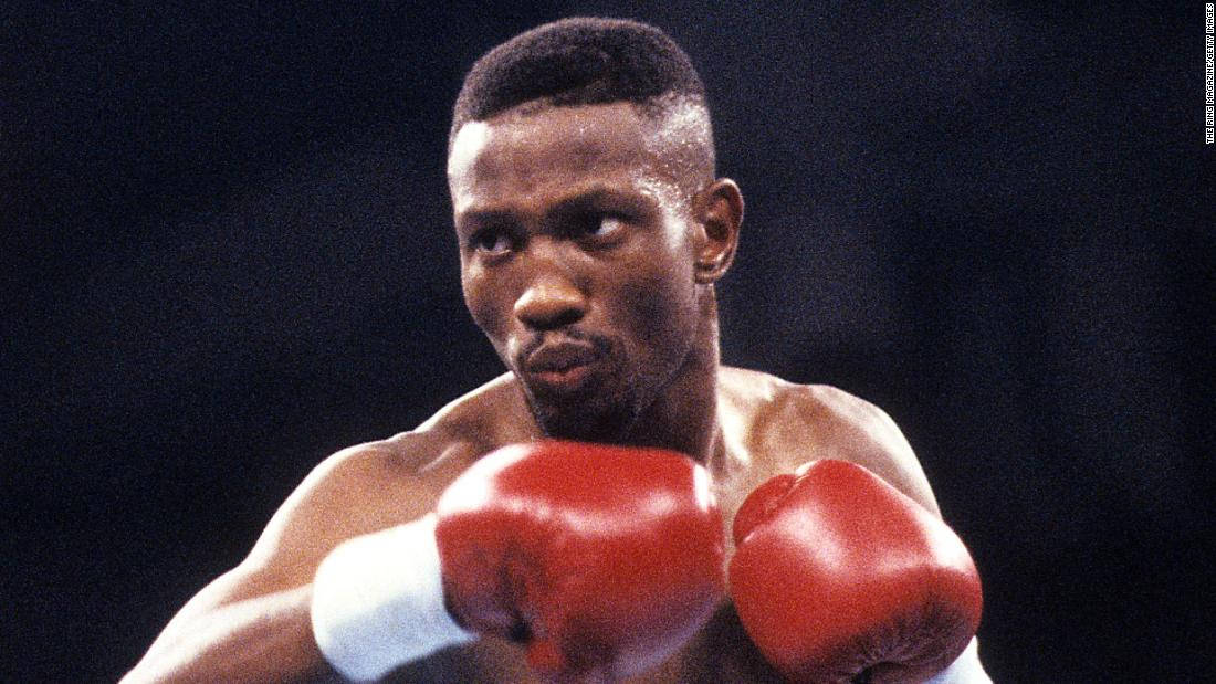 Pernell Whitaker In Evasion Pose Wallpaper