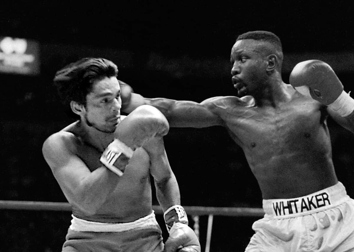 Pernell Whitaker Missed Punch Wallpaper