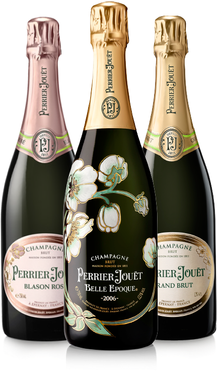 Perrier Jouet Champagne Collection PNG