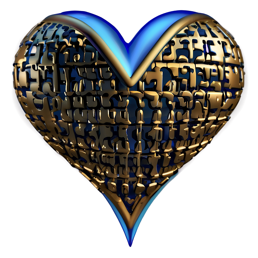 Persian Blue Heart Emoji Png 55 PNG