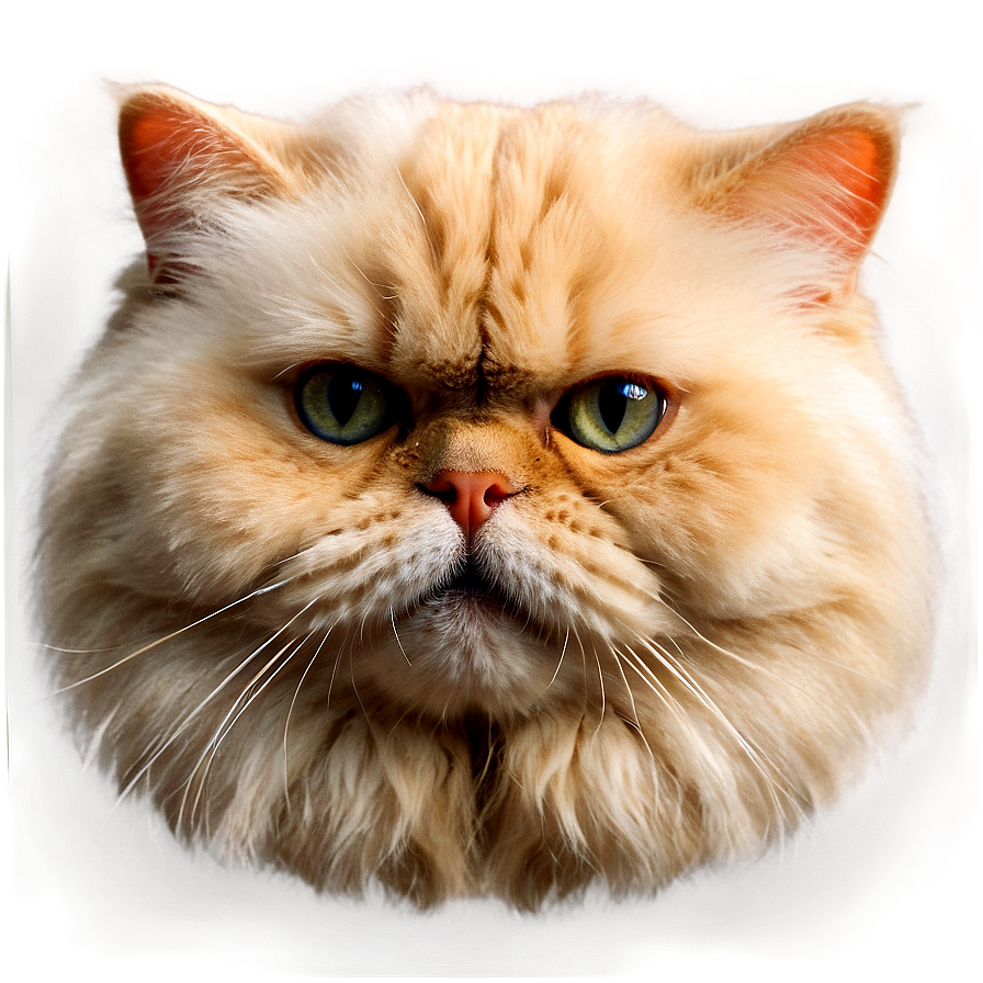 Persian Cat Face Png 06122024 PNG