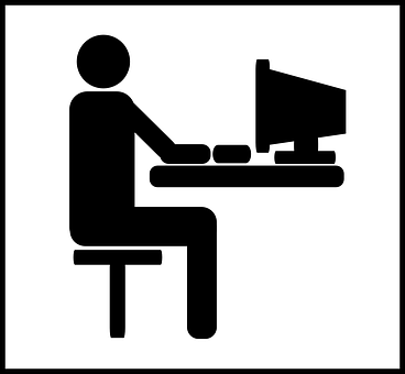 Person Computer Icon PNG