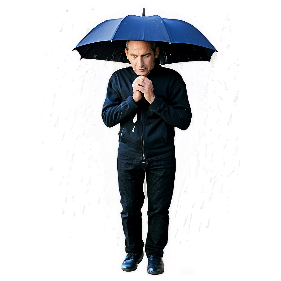 Person In Rain Png Bsu99 PNG