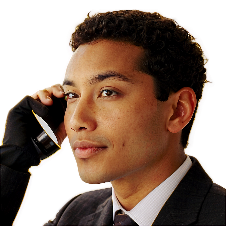 Person On Phone Png Gmr PNG
