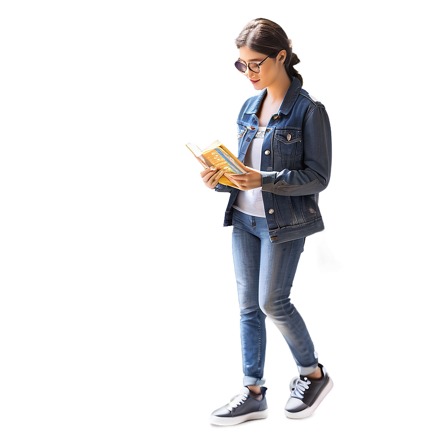 Person Reading Book Png 91 PNG