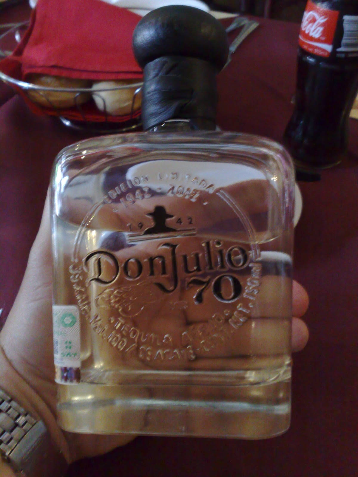 Person With Don Julio Tequila 70 Wallpaper