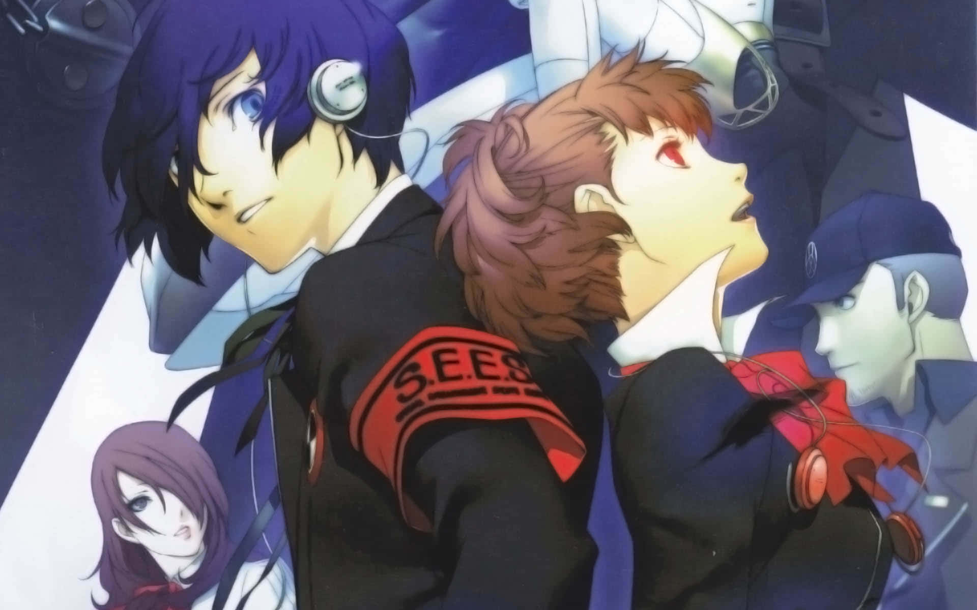 Persona 3 Kotone And Protagonist Picture