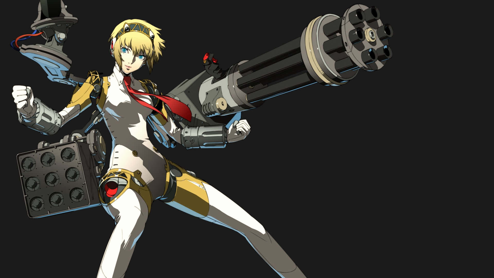 〉Persona 3 Aigis tung våben billede