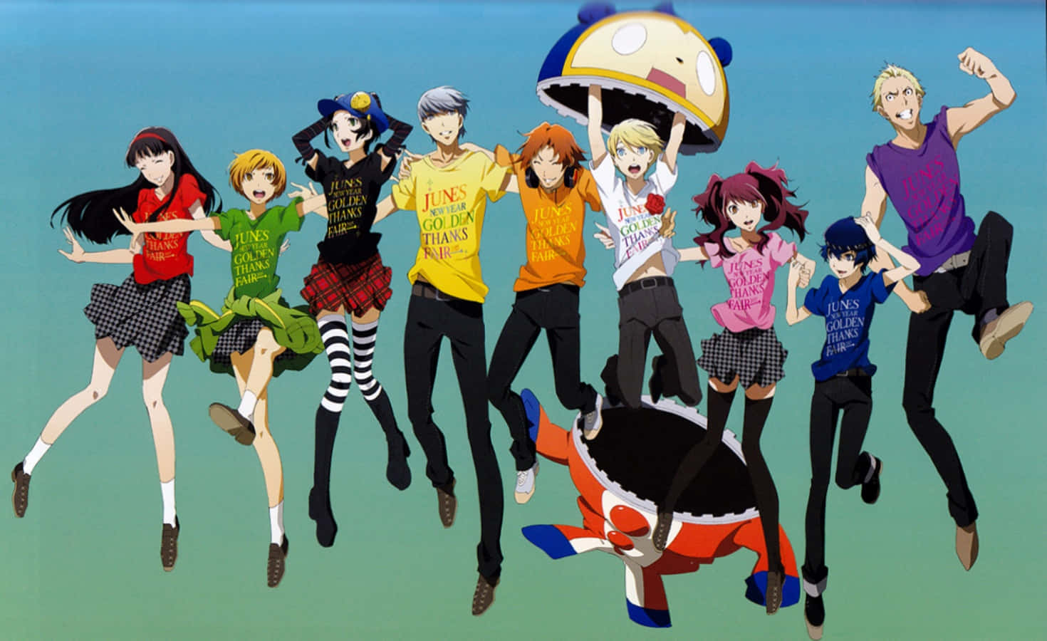 "Experience the out-of-this-world adventure of Persona 4!"