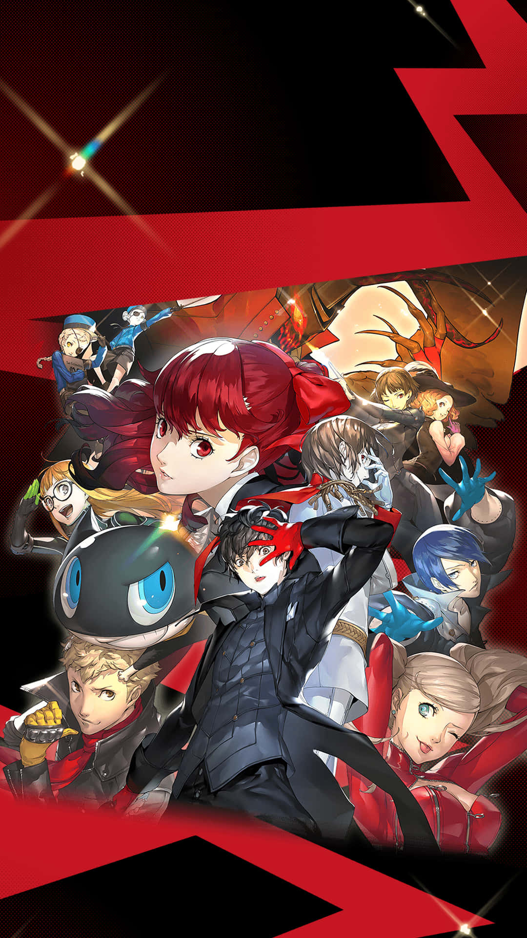"Unlock the Power of Persona 5 on your iPhone!" Wallpaper
