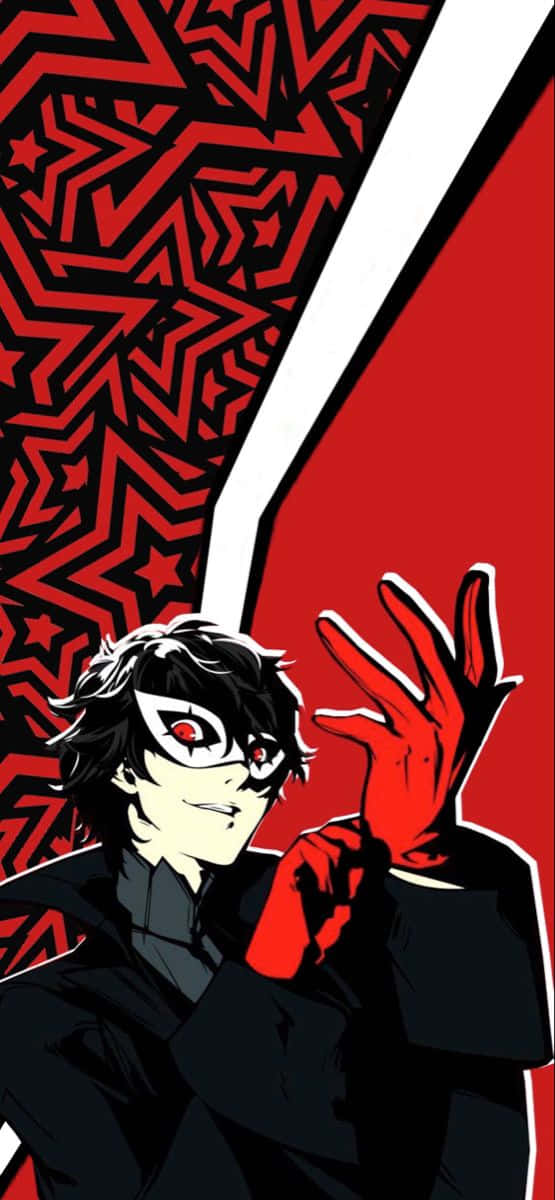 Unlock the power of Persona 5 with the new Iphone Wallpaper