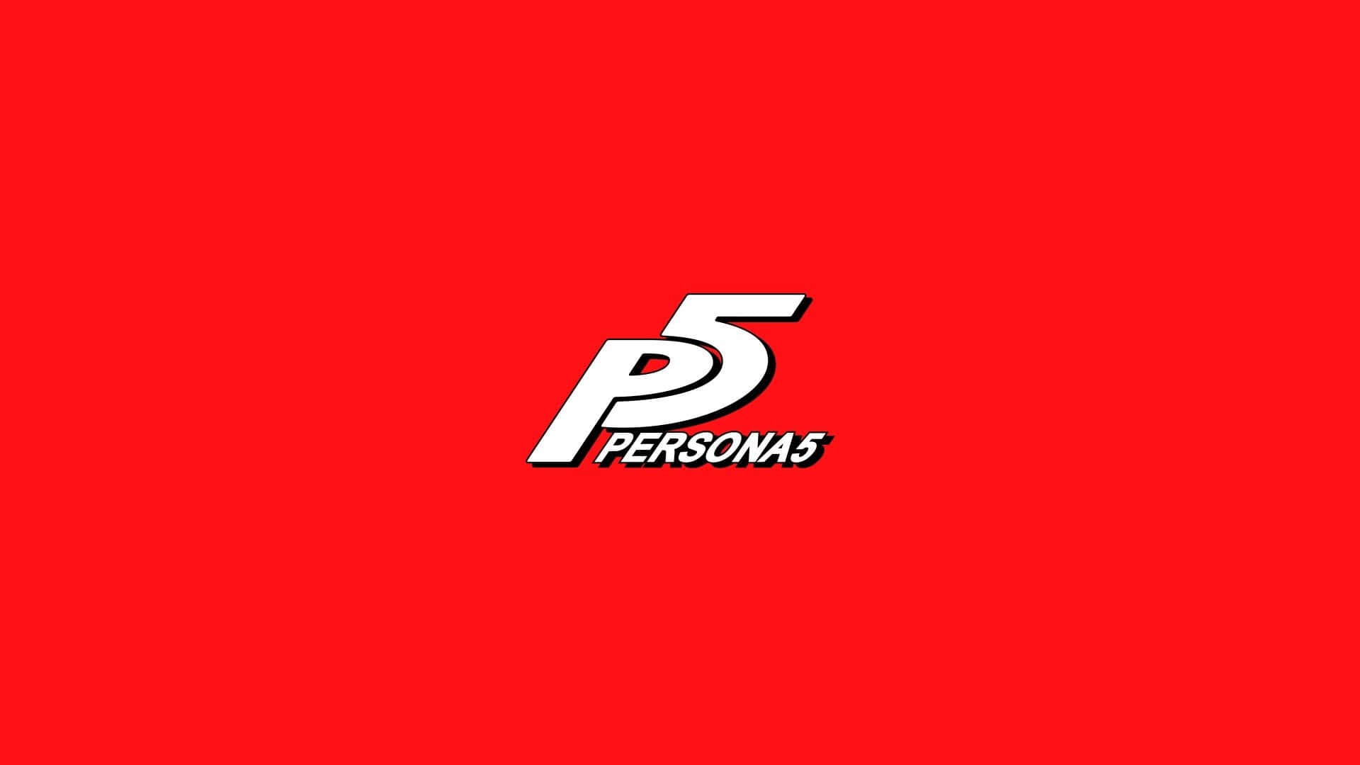 Iconic Persona 5 Logo Wallpaper
