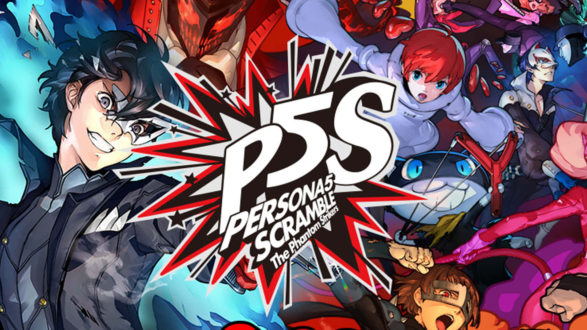 "The Official Logo of Persona 5" Wallpaper