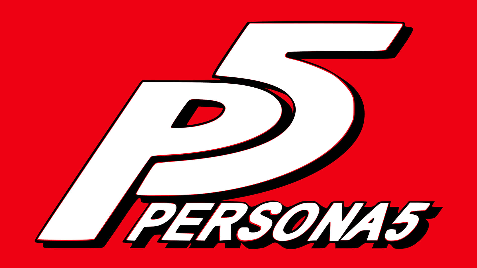Officielt logo af rollespillet Persona 5 Wallpaper