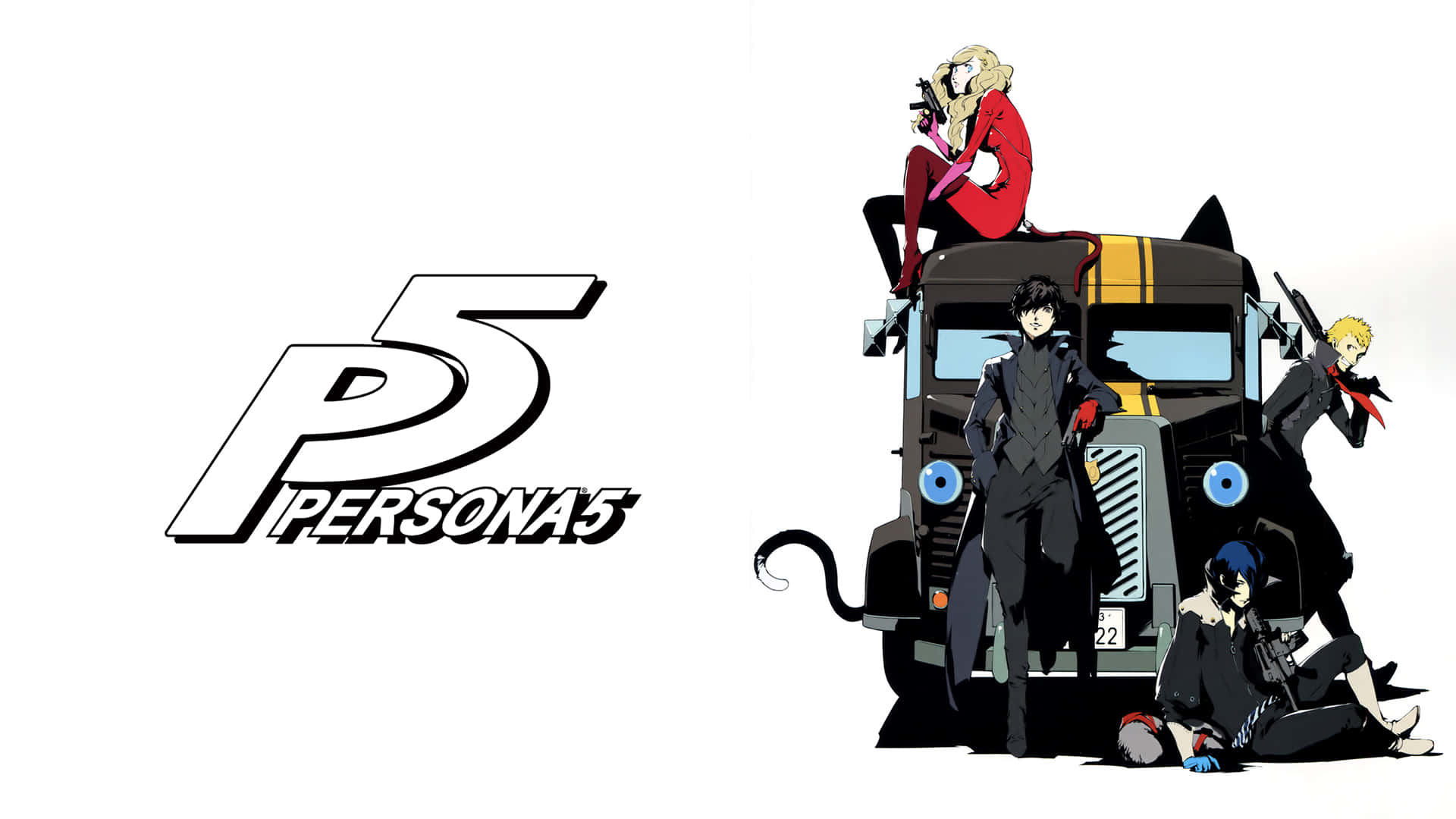 Persona 5 Logo Wallpaper