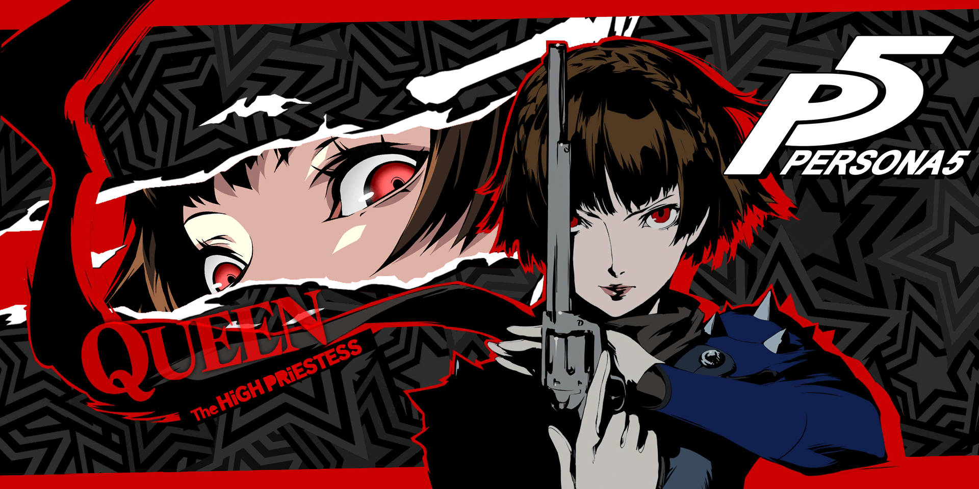 Persona 5 Makoto Niijima With Gun