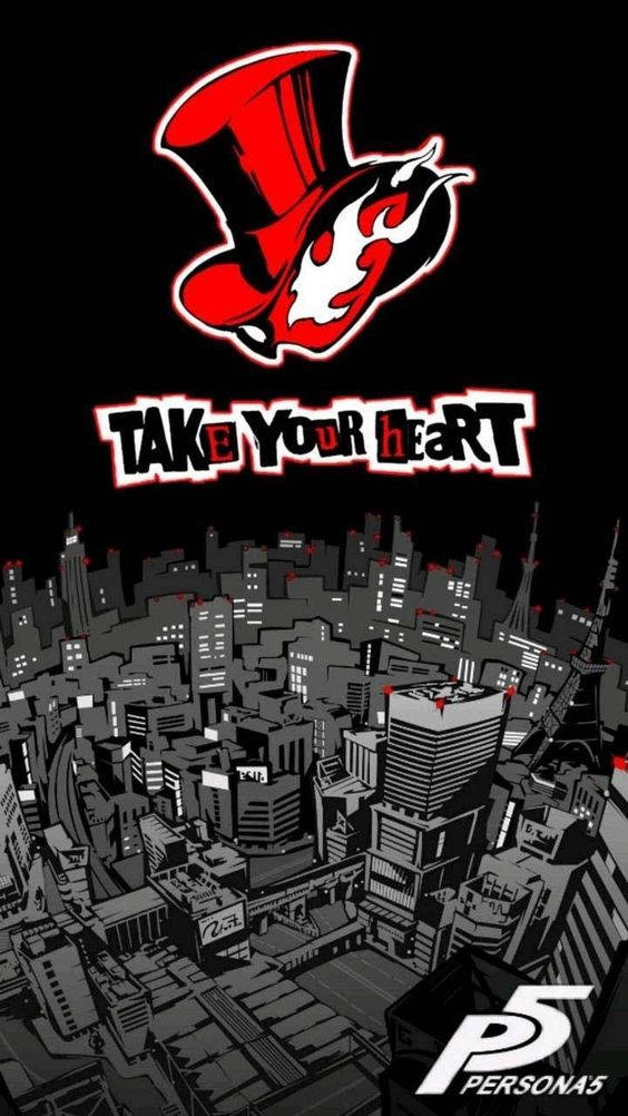 Take Your Heart Persona 5 Phone Wallpaper