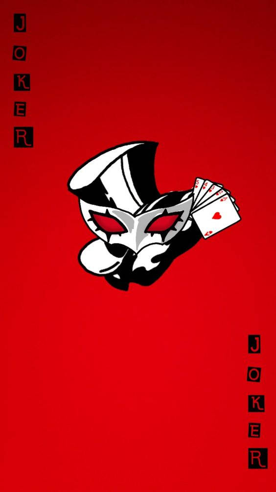 Jokerästhetik Persona 5 Handy Wallpaper