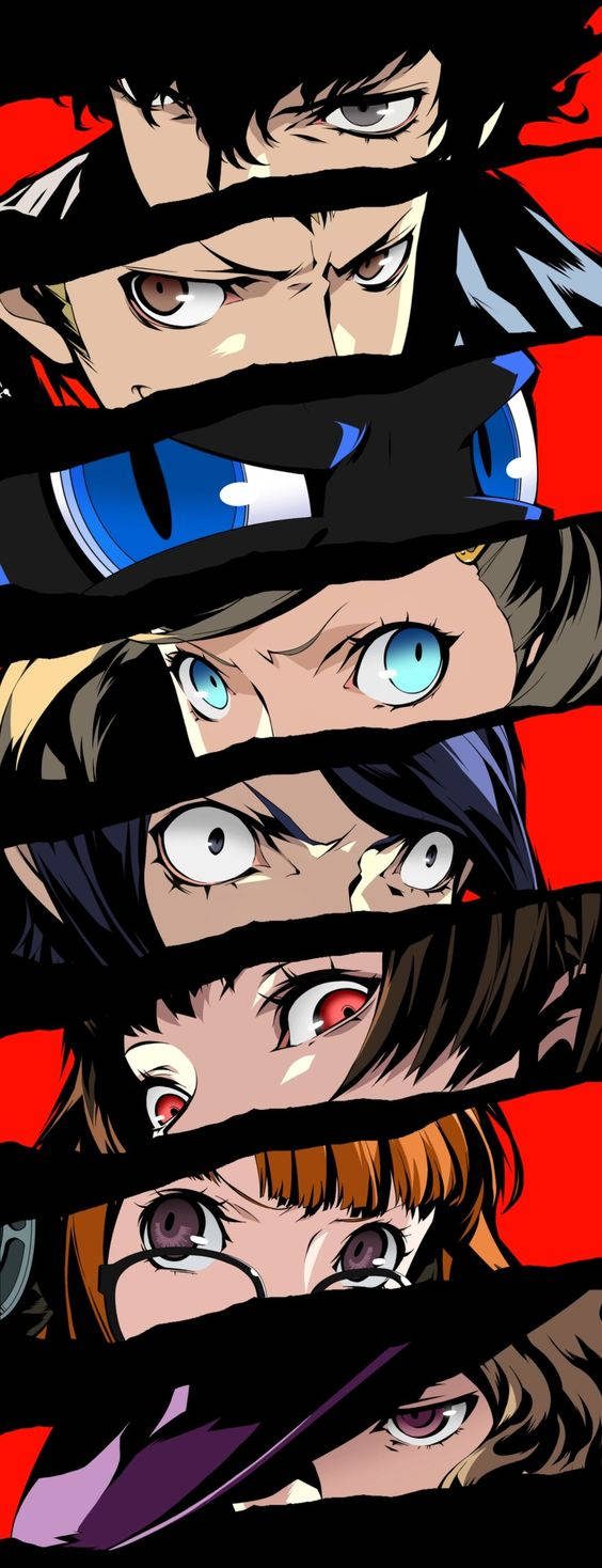 All Characters Persona 5 Phone Wallpaper