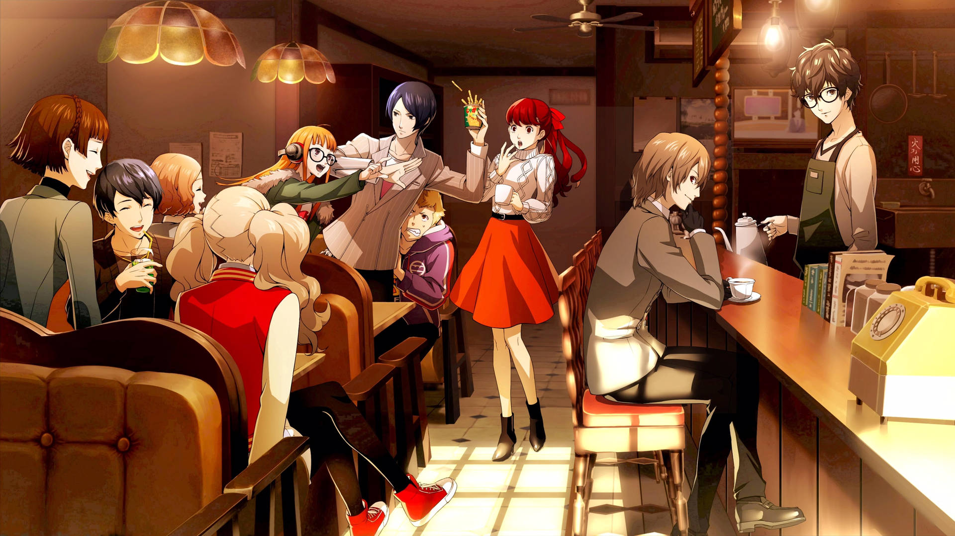 Persona 5 Royal Busy Bar Picture