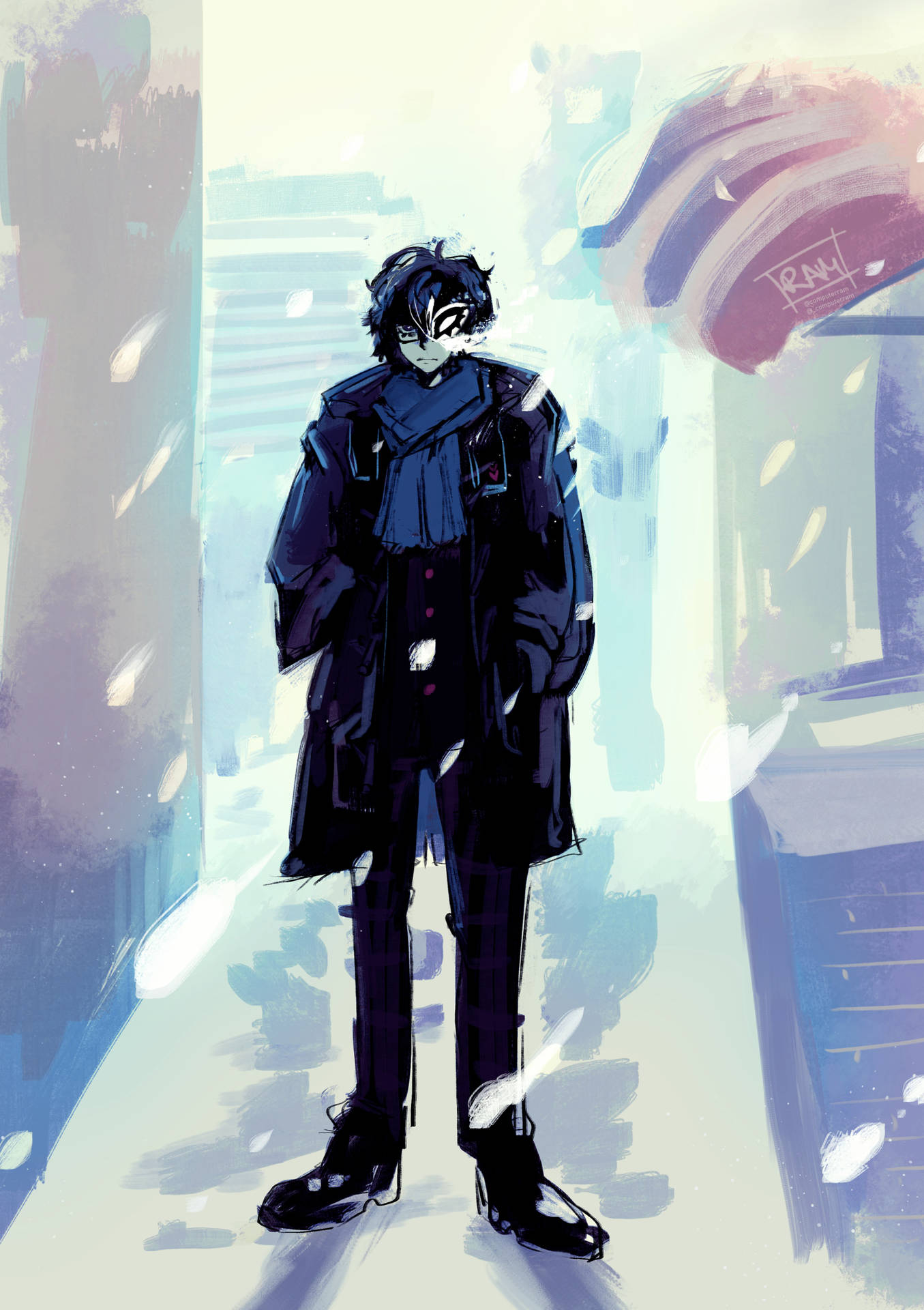 Persona 5 Royal Joker Alley Background