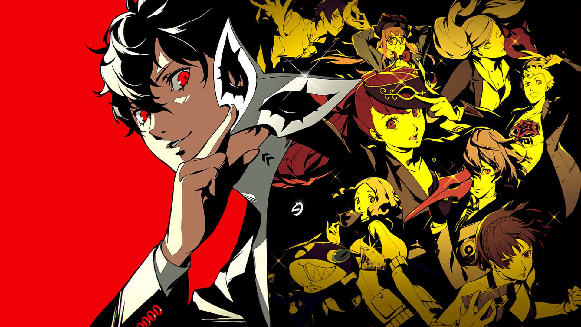 Persona 5 Strikers - Defending Justice in Style Wallpaper