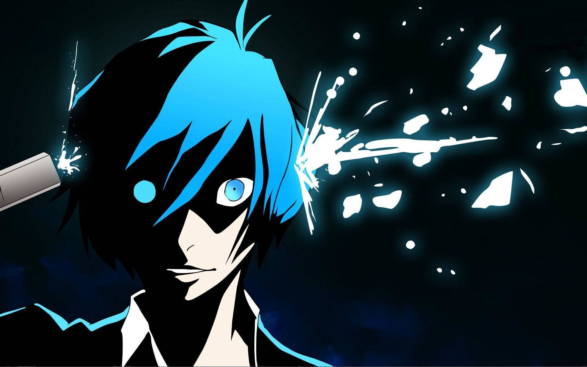 Look no further than Minato from Persona for all your badass needs. Wallpaper