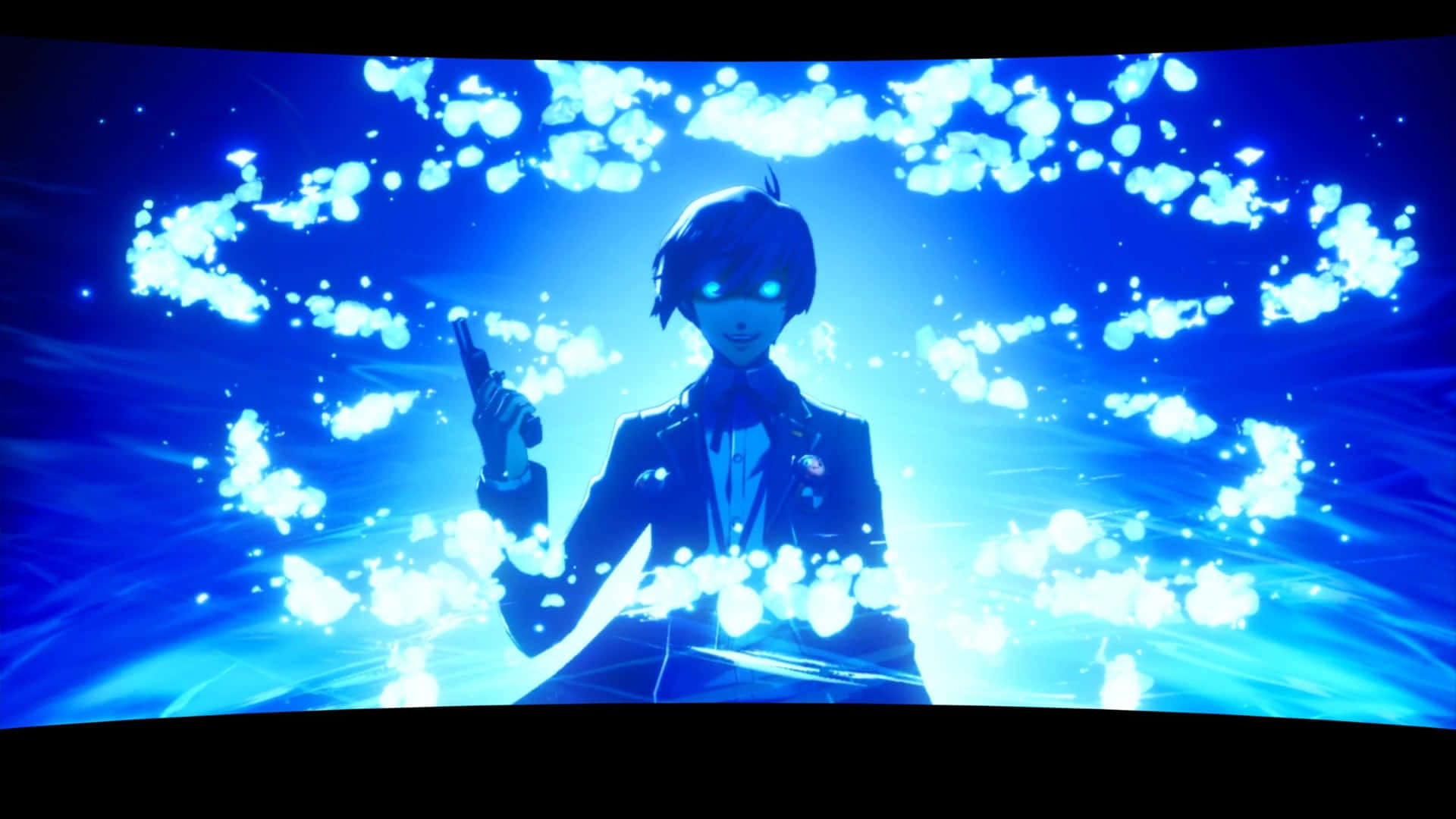 Persona3 Character Evoking Power Wallpaper