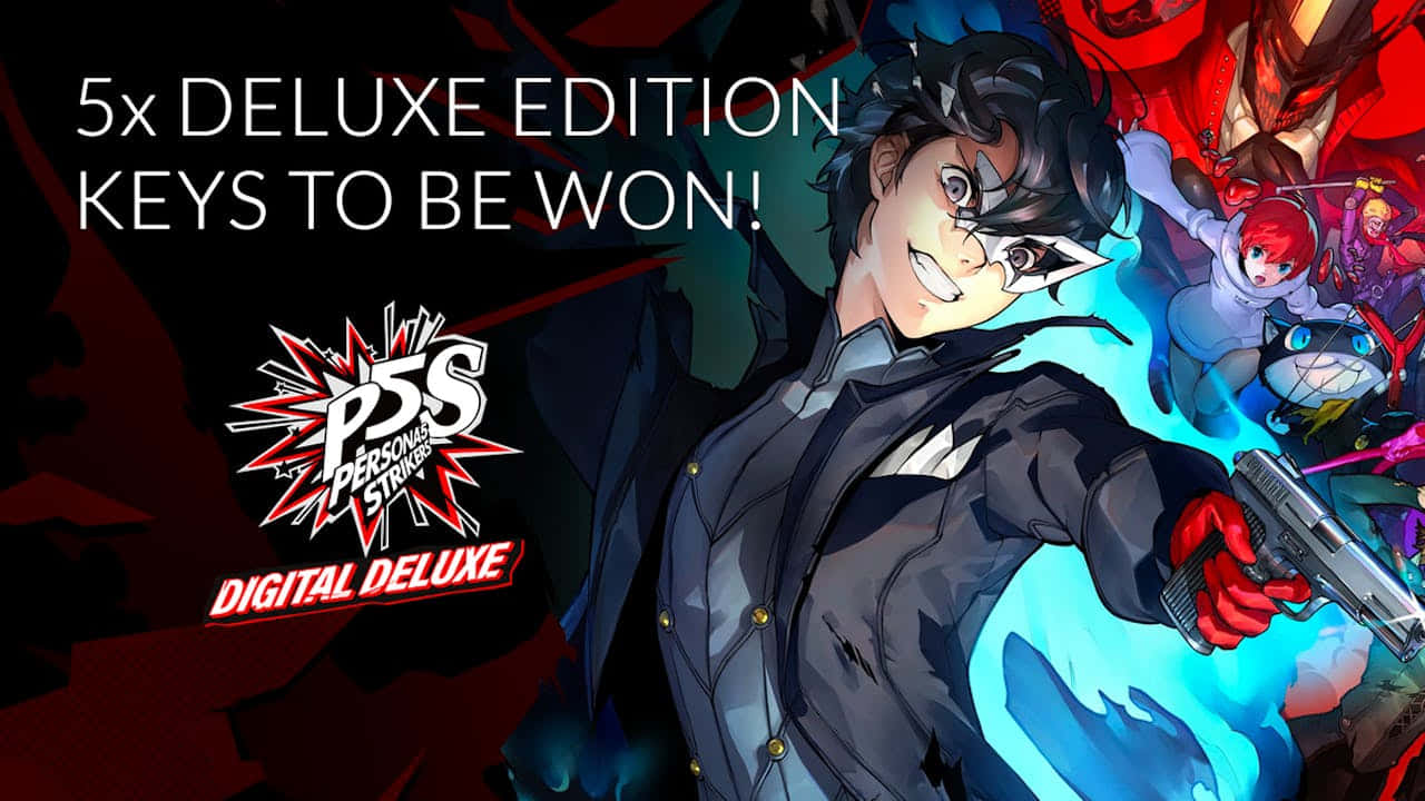 Persona5 Strikers Deluxe Editie Giveaway Achtergrond