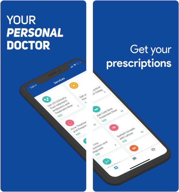 Personal Doctor App Prescription Service PNG