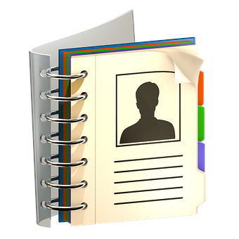 Personal Profile Document Icon PNG