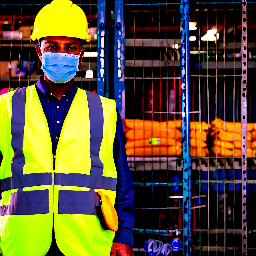 Personal Protective Equipment In Warehouse Png 10 PNG