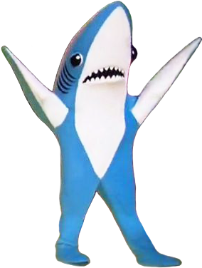 Personin Shark Costume PNG