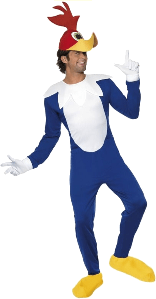 Personin Woodpecker Costume PNG