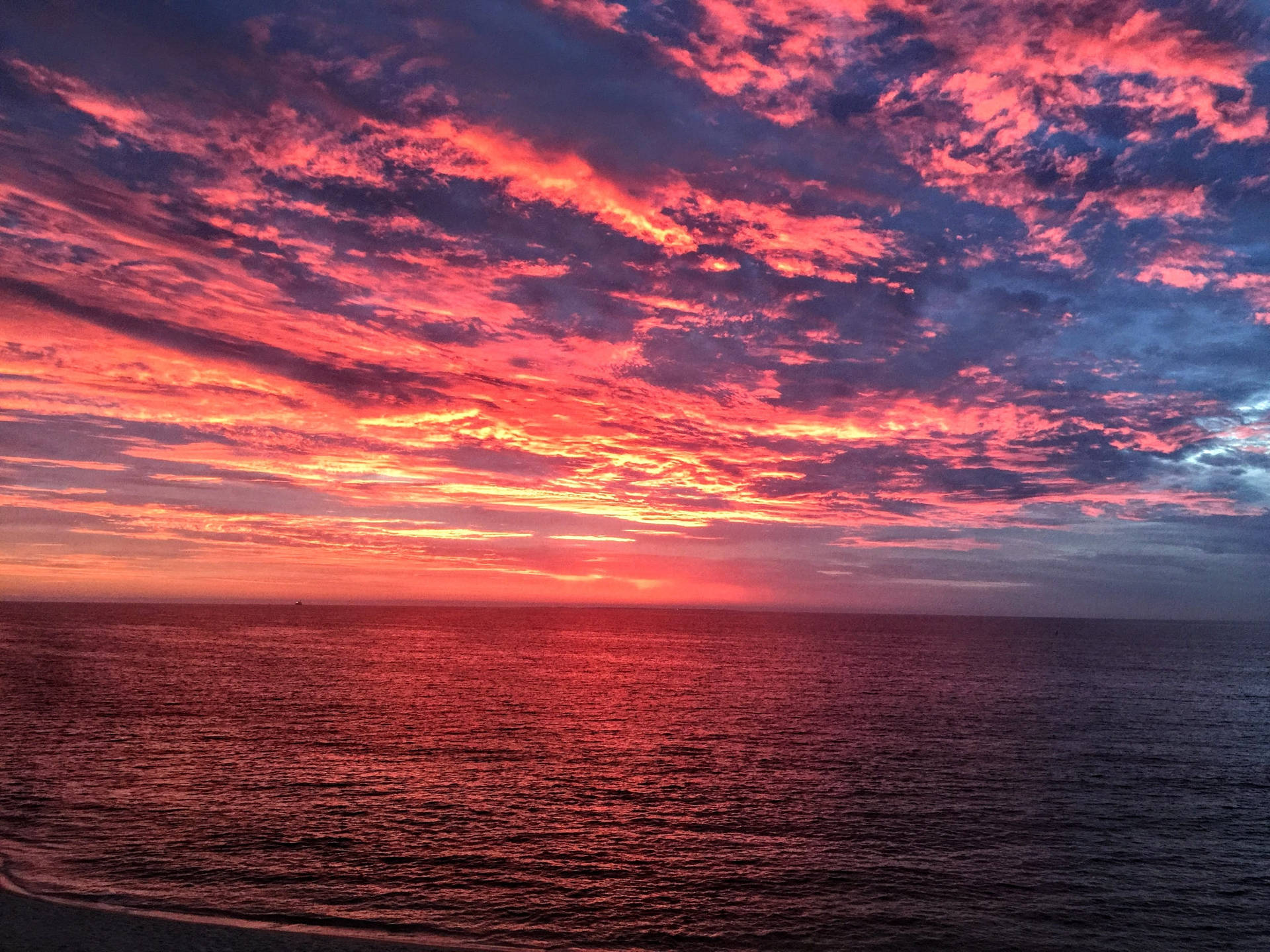 Perth Beautiful Sunset Wallpaper