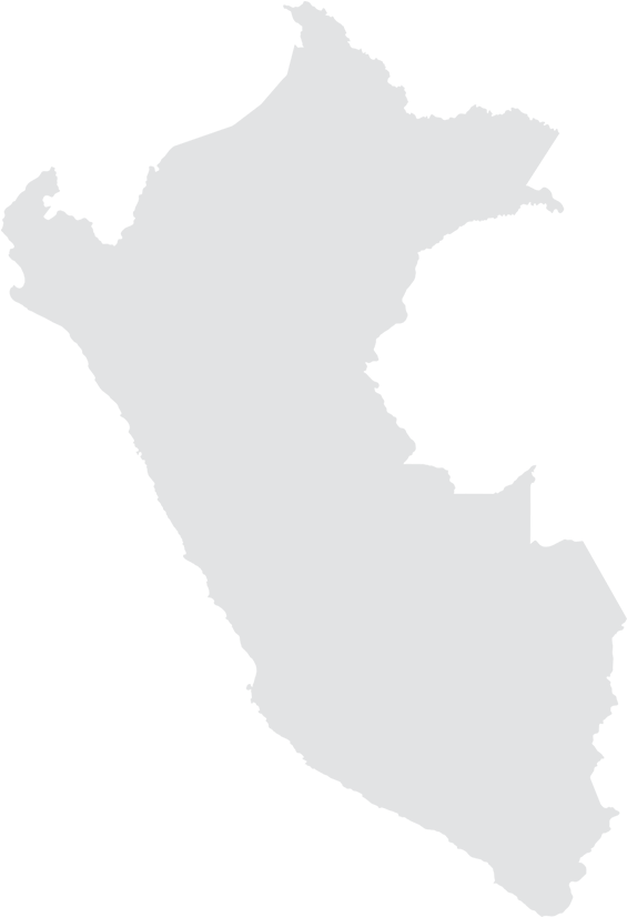 Peru Outline Map PNG