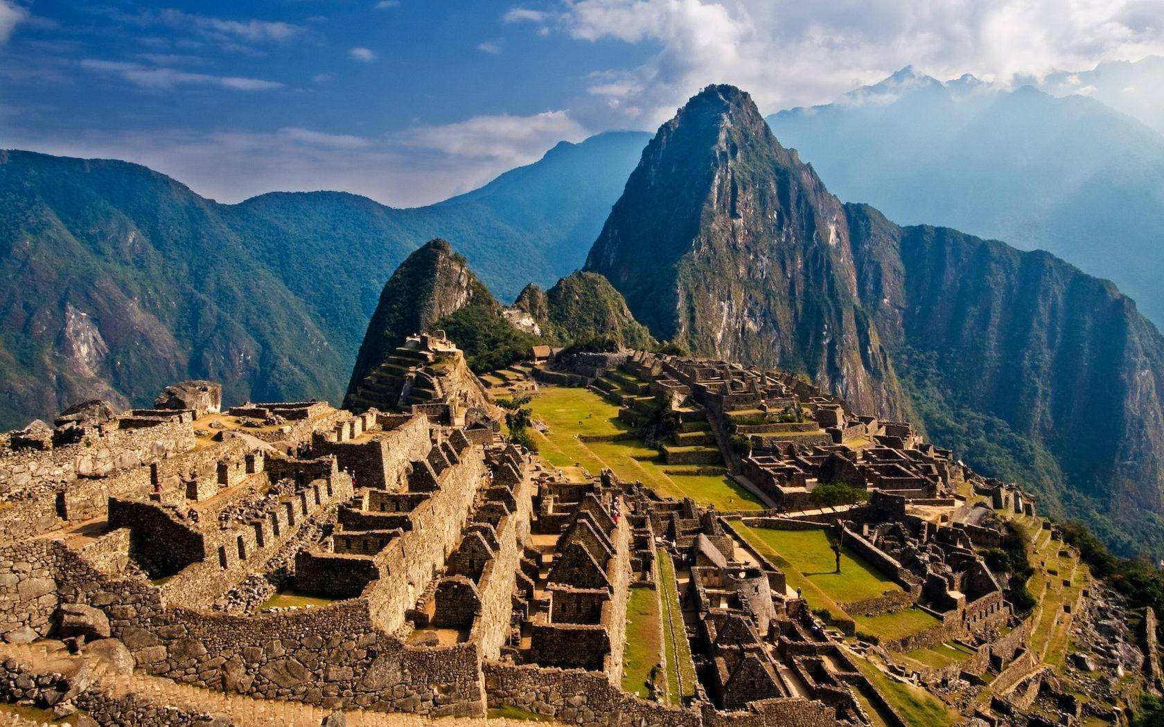 Peru Picchu Inka-ruinerne Wallpaper