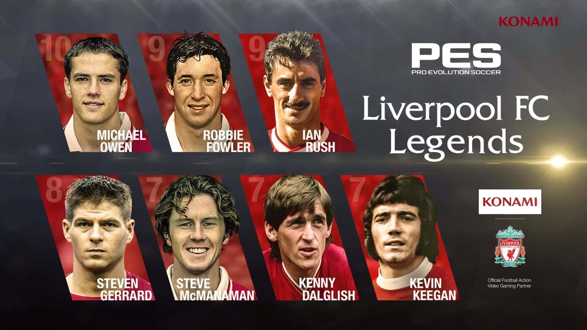 Pes Liverpool Fc Legends Kevin Keegan Wallpaper
